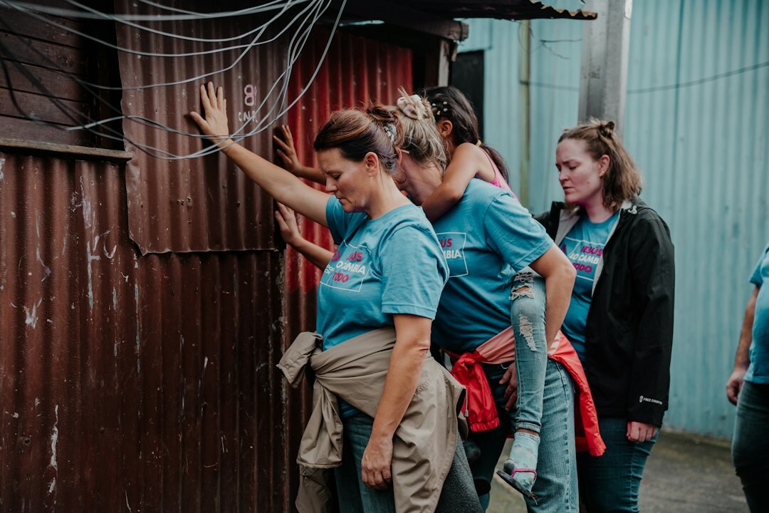 young people in community project